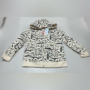 Cat & Jack Skateboard Print Zip-Up Hoodie